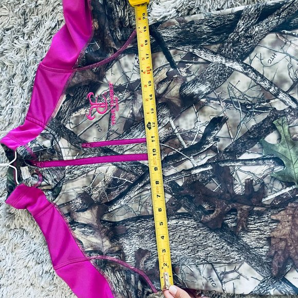 Truetimber Pink/ purple Camo Pullover Jacket Sz small - Picture 11 of 15